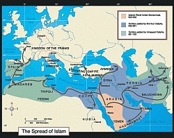 Carte d'Arabie